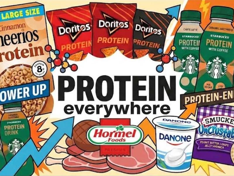 Protein enriched food products